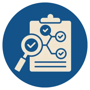 pictogramme représentant un état des lieux